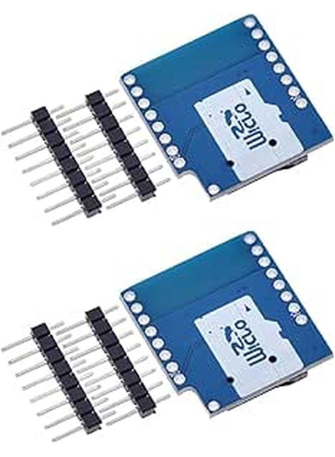 درع بطاقة MicroSD مع وحدة استشعار قارئ الذاكرة لـ WeMos D1 Mini - Image 1