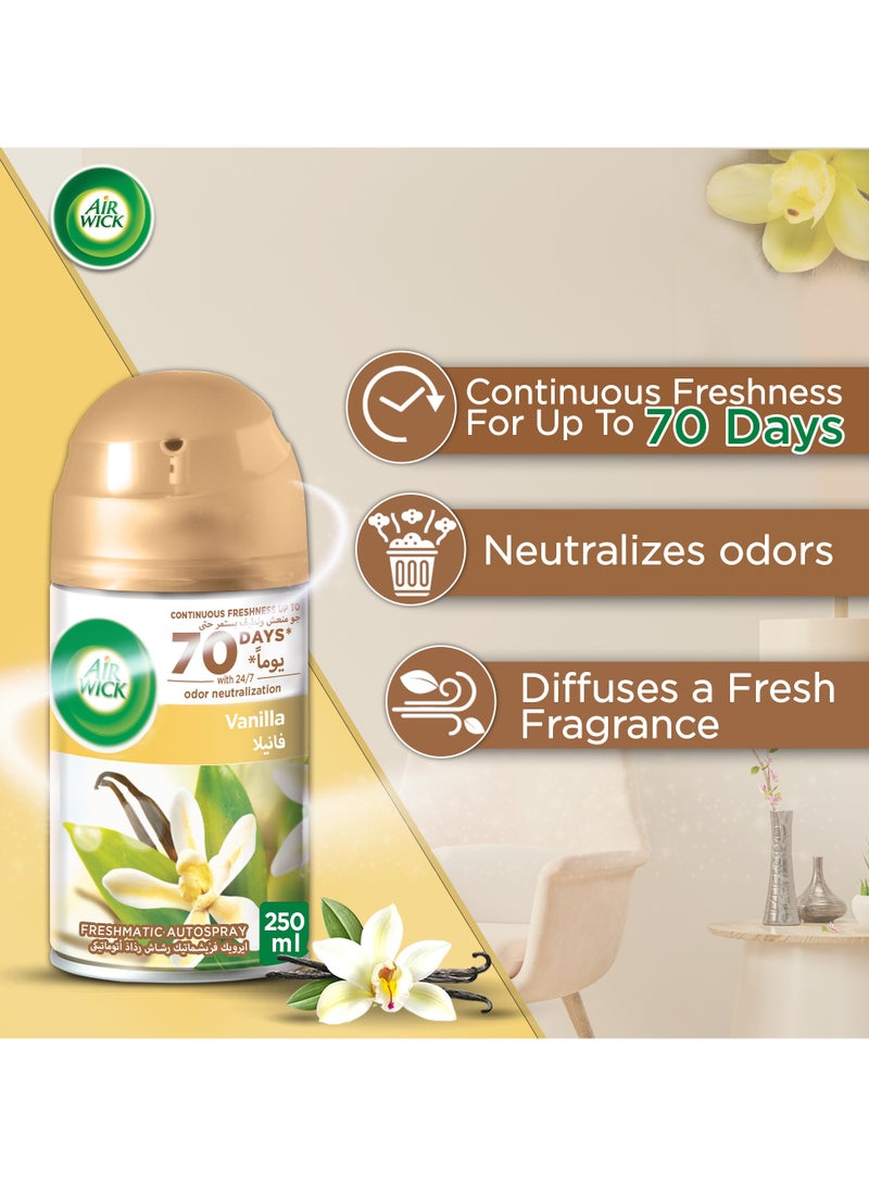 Air Wick Vanilla Scent Automatic Air Freshener Spray Refill - Image 3
