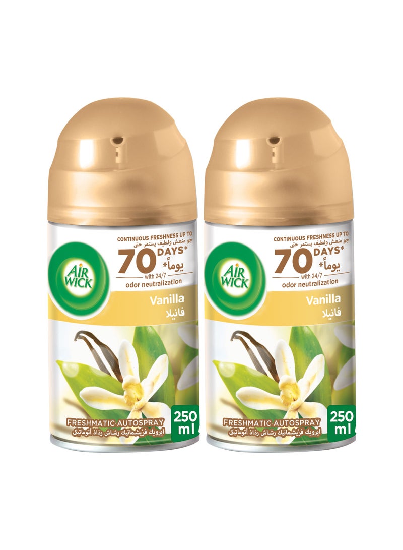 Air Wick Vanilla Scent Automatic Air Freshener Spray Refill - Image 1