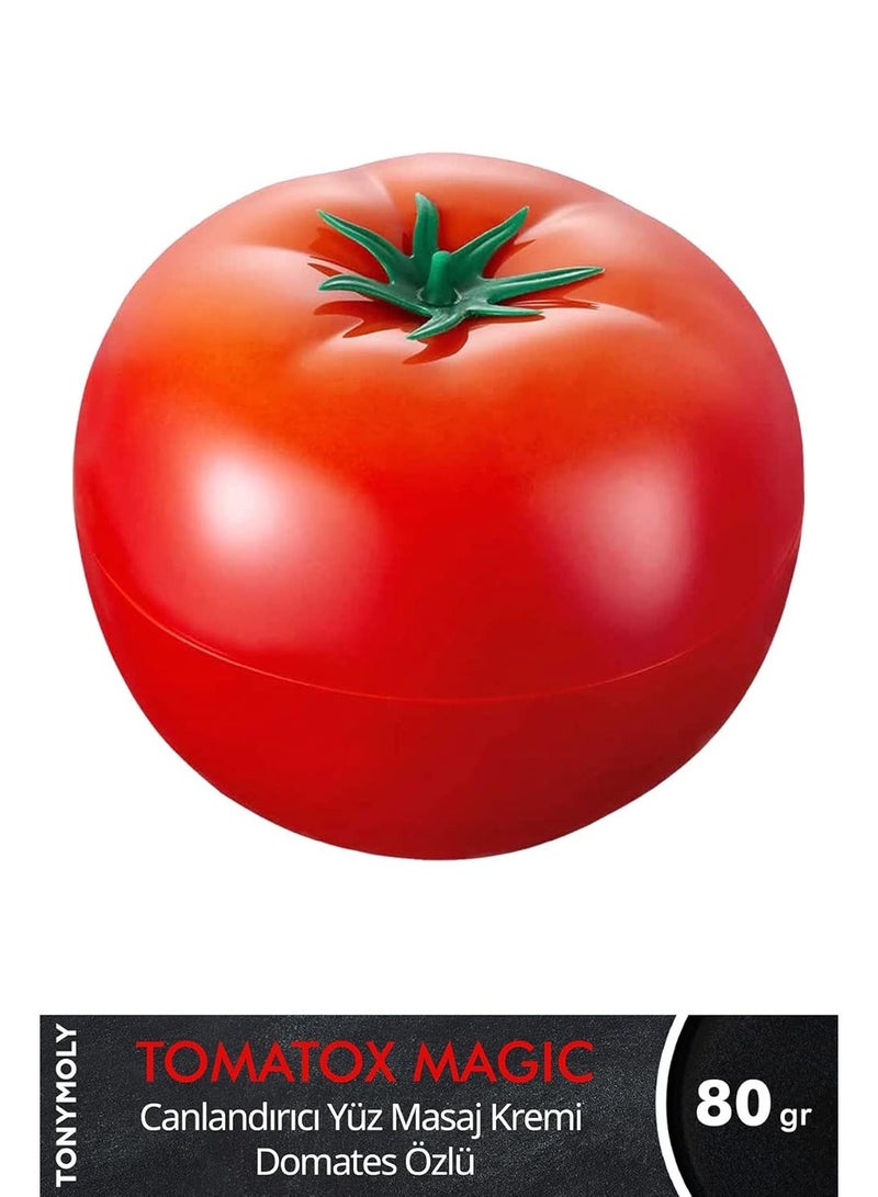 TONYMOLY Tomatox Magic Massage Pack | Brightening Wash-Off Face Mask | Hydrates, Smooths & Revitalizes Skin | 80 g - Image 2