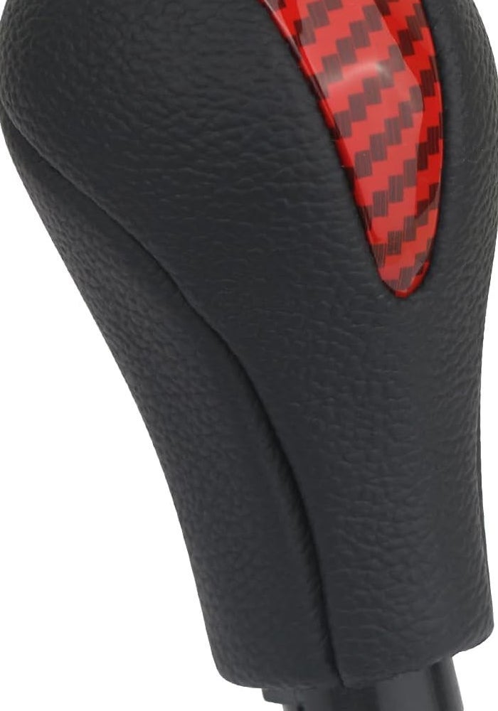 APPERFiT Automatic Gear Shift Knob - Red Carbon Fiber - Image 1