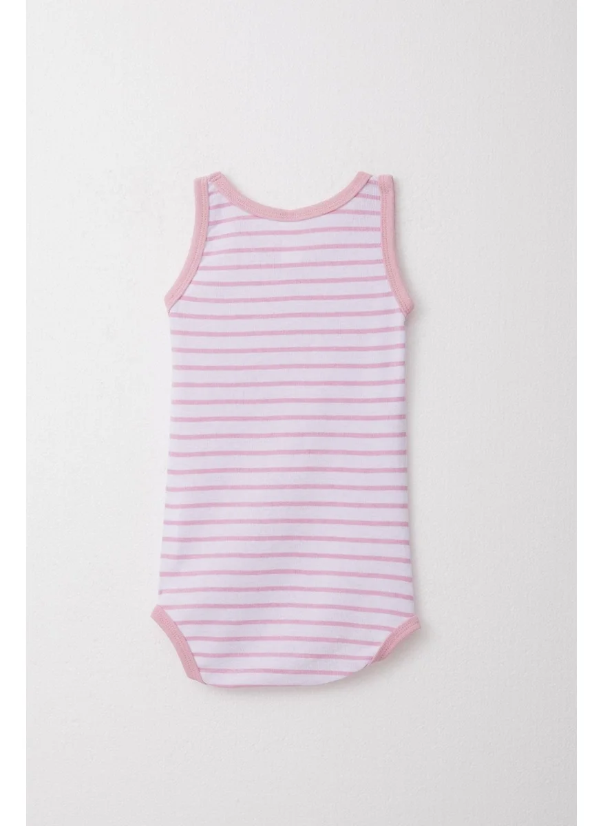 Breeze Baby Girl Tank Top Body Striped 9 Months-3 Years, Pink