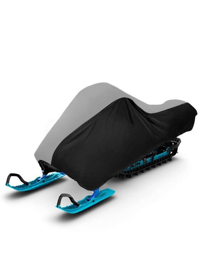 Zenicham Snowmobile Cover, Universal Waterproof Snowmobile Storage Cover for Polaris, Yamaha, Arctic Cat, Skidoo Fits Snowmobiles 115" L x 51" W x 48" H - Image 1