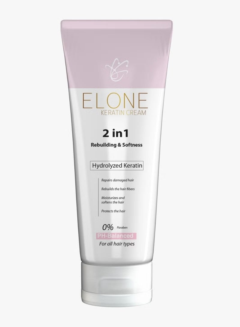 Elone Keratin Hair Cream – 120 Gm