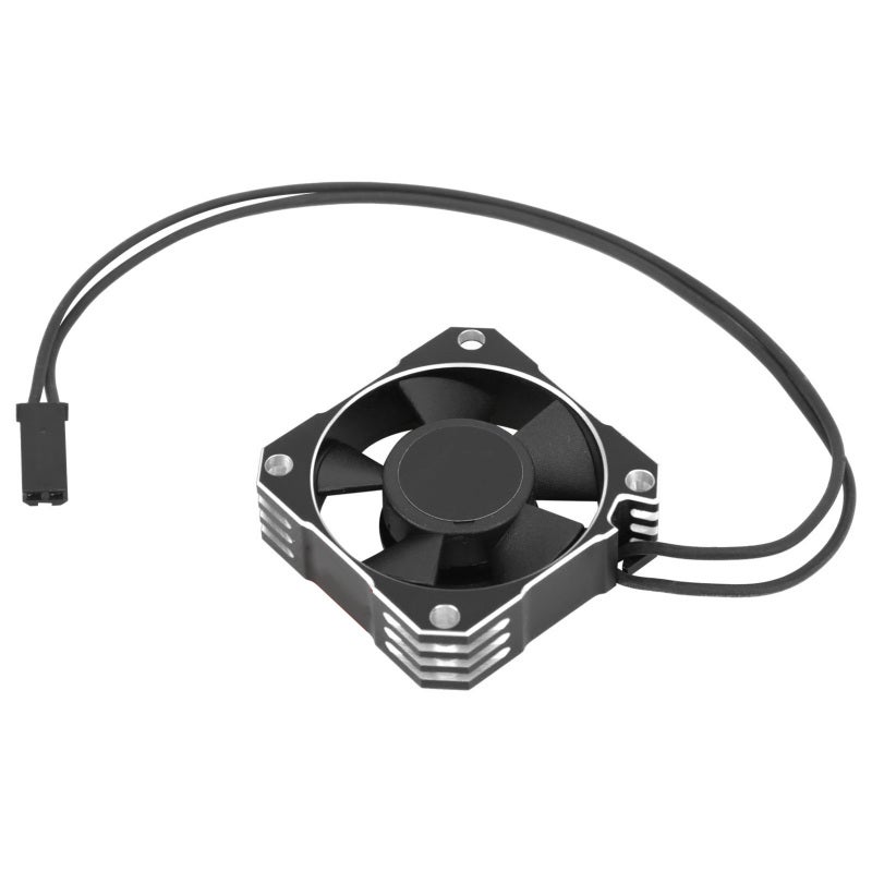 RC Motor Cooling Fan Silver Aluminum Plastic Small Lightweight - Fast Heat Dissipation Brushless Motor Cooling Fan for 1/8 1/10 1/12 RC Car Motor - Image 5