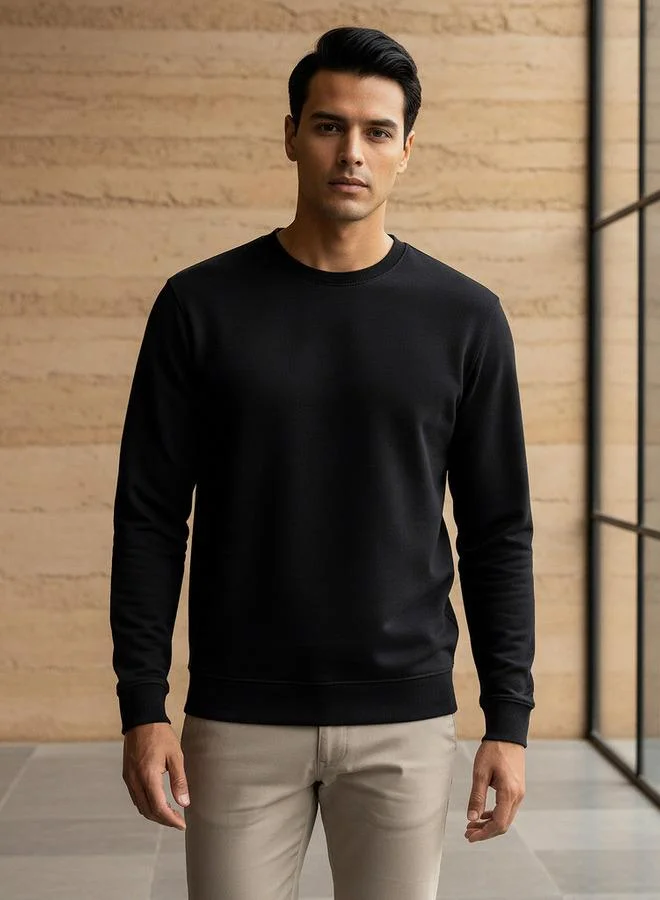 Splash FAV Men Regular Fit Crew Neck Sweatshirt