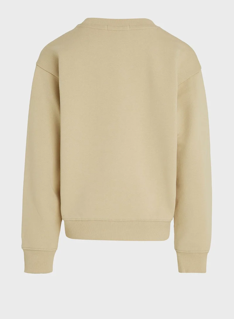 Calvin Klein Jeans Kids Logo Sweatshirt