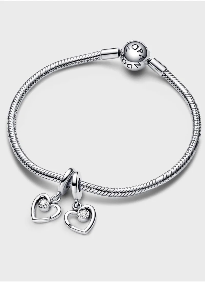 PANDORA Forever & Always Splittable Dangle Charm