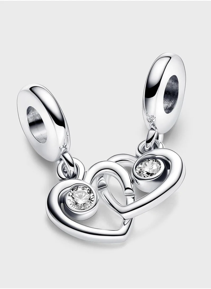 PANDORA Forever & Always Splittable Dangle Charm