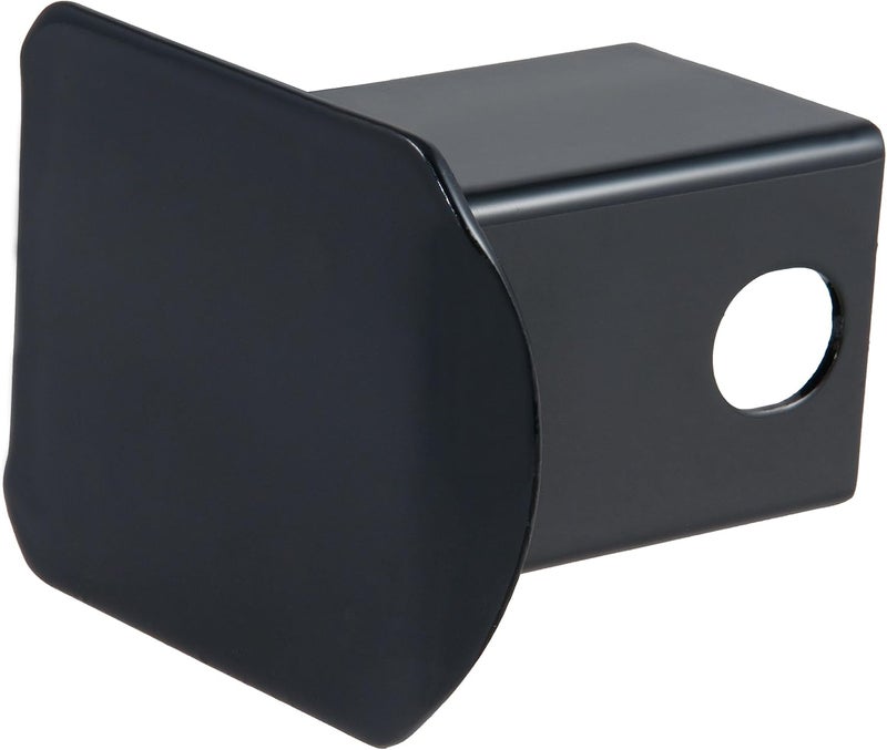 CURT Black Steel Trailer Hitch Cover for 2-Inch Receiver - Image 1