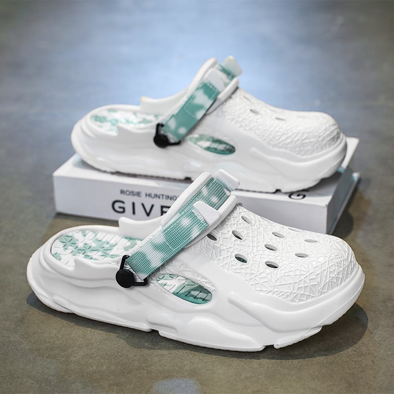 Eva Clogs For Men, Non-Slip, Wear-Resistant, Breathable Slippers, Height-Increasing Couple'S Beach Clogs With A Stepping-On-Clouds Feel - Image 3