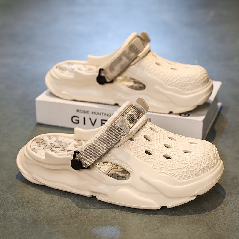 Eva Clogs For Men, Non-Slip, Wear-Resistant, Breathable Slippers, Height-Increasing Couple'S Beach Clogs With A Stepping-On-Clouds Feel - Image 4