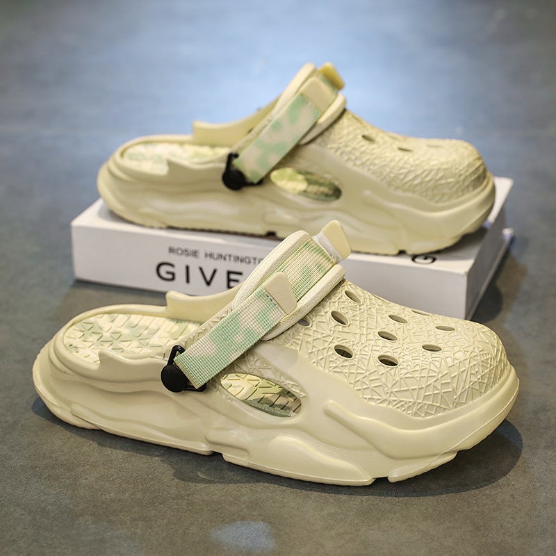 Eva Clogs For Men, Non-Slip, Wear-Resistant, Breathable Slippers, Height-Increasing Couple'S Beach Clogs With A Stepping-On-Clouds Feel - Image 2