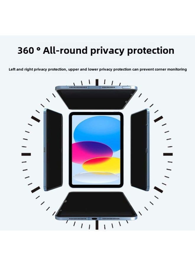 For 2024 Apple IPadPro11 Inch 360 ° Anti-peep Film Apple Air13 Four-sided Anti-peep Film-Color:360 ° All-round Four-side Peep-proof Anti-fingerprint Anti-dazzle Film (bare Film)-Size:iPad Air 11 Inch 2024 - Image 2