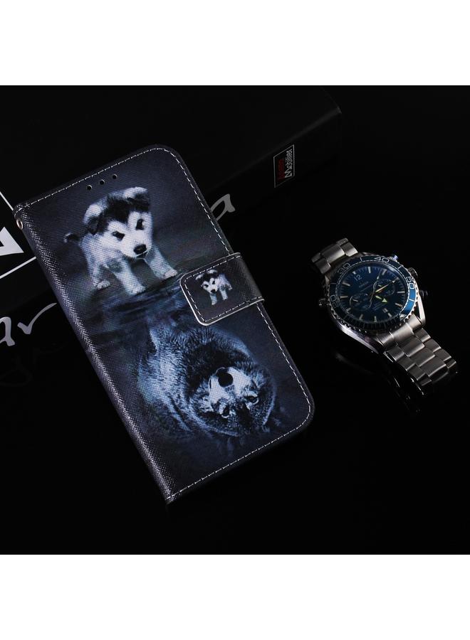 زبون جراب هاتف Honor 200 Lite Global برسومات ملونة من الجلد القابل للطي - Image 2