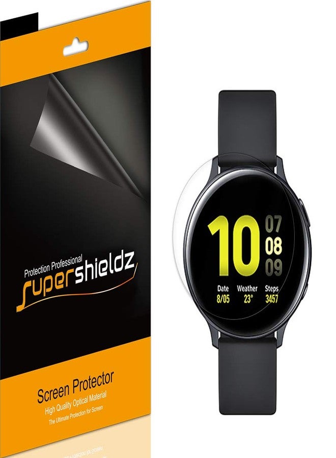 Supershieldz (3 Pack) Designed for Samsung Galaxy Watch Active2 / Active 2 (44mm) Screen Protector, (Full Coverage) High Definition Clear Shield (TPU) - Image 1