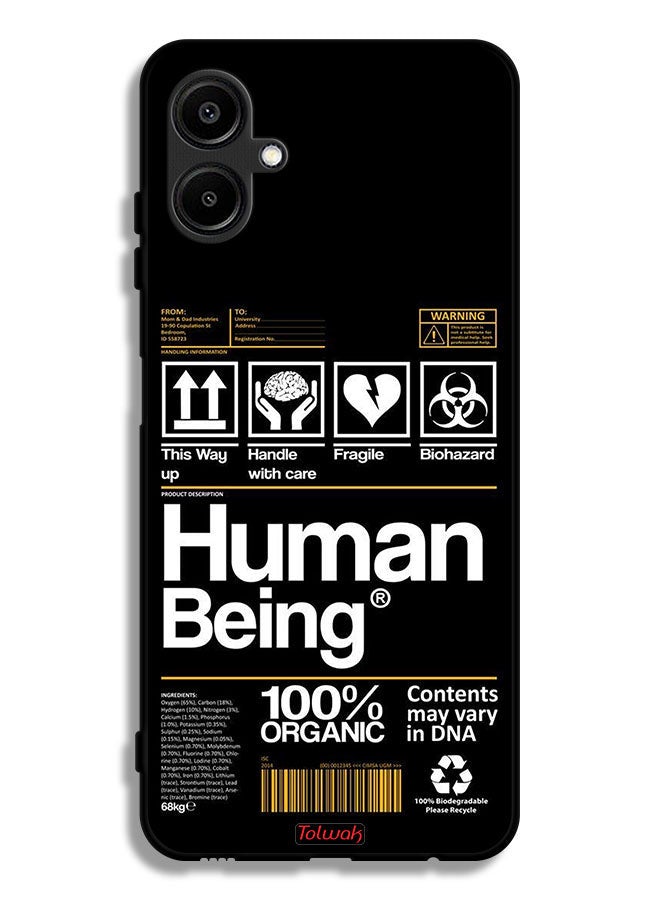 Tolwak Samsung Galaxy M06 5G Protective Case Cover Human Being Sticker - Image 1