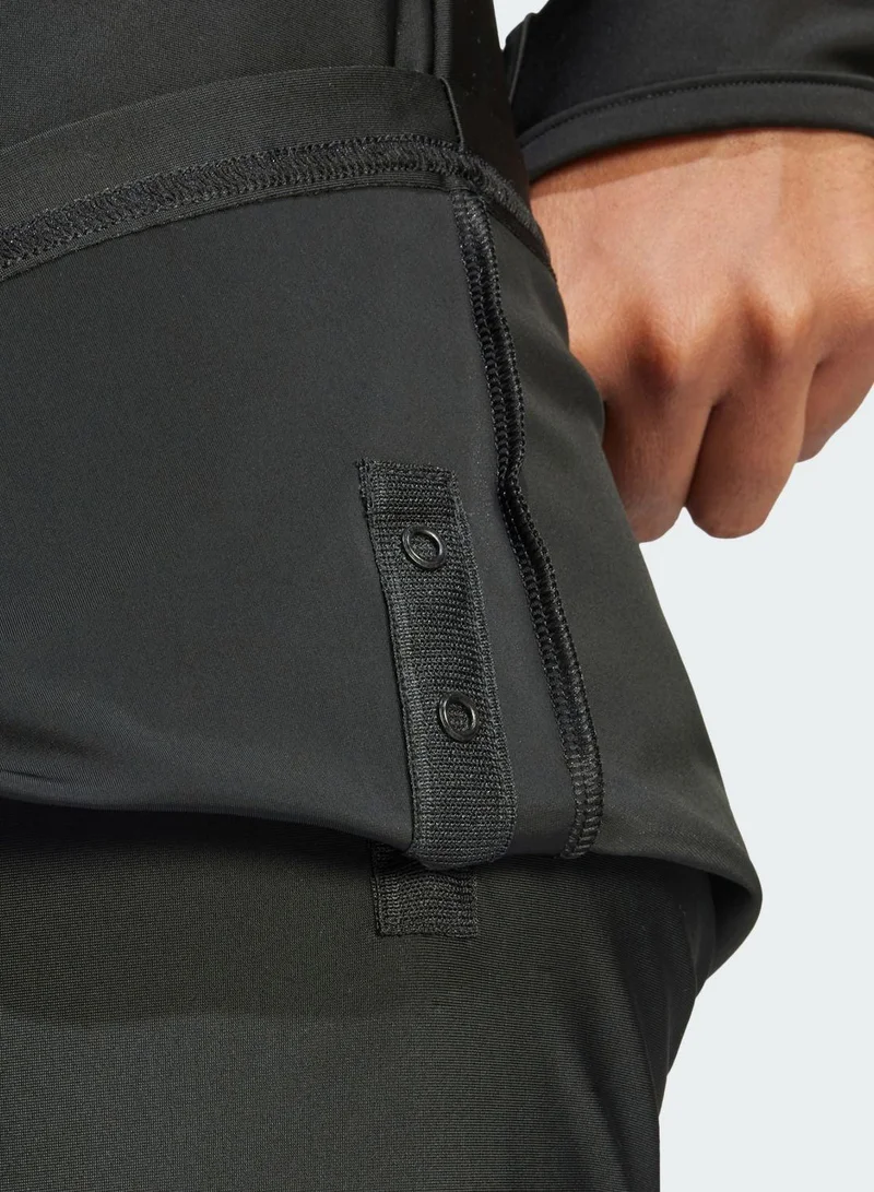 Adidas Black 3-Stripes Swim Leggings for Women | Best Price UAE