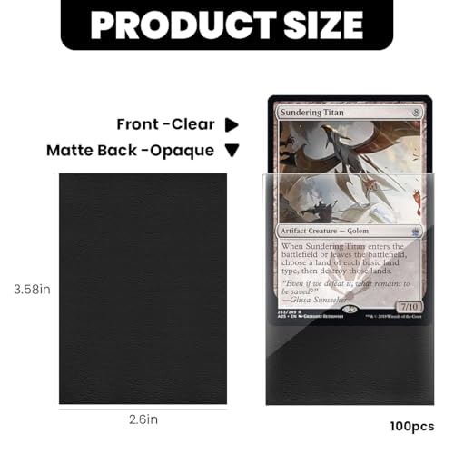 PATPAT® 100Pcs 66x91mm Photo Card Holders Collectible Star Photo Card Sleeves, Clear Dustproof Display Pockets Storage Pouches for Photos, Cards, Notes, and Memorabilia - Image 2