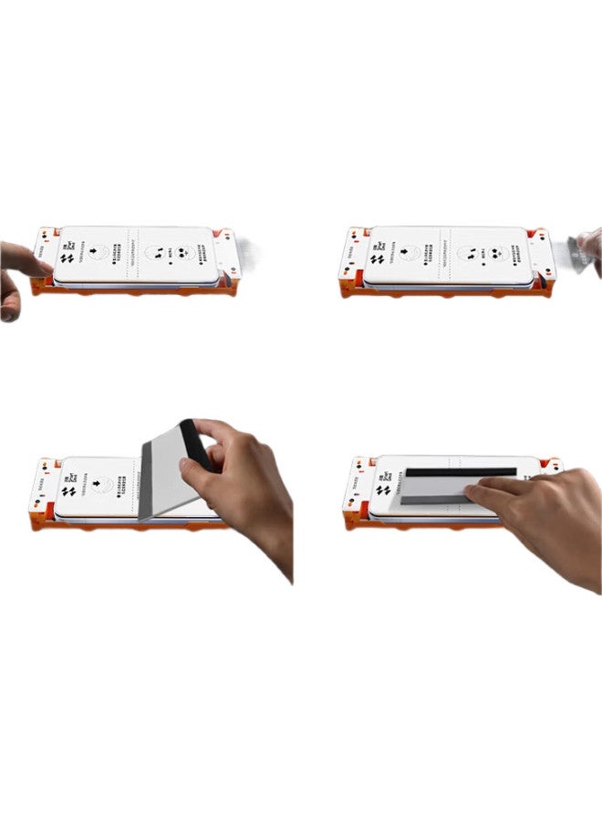 Smartdevil 100% Ultrasonic Unlocking Screen Protector For Xiaomi 15, Xiaomi 15 Tempered Glass Soft Film 3D Full Screen Coverage Upgrade, Explosion-Proof, Smooth, Anti-Fingerprint, Value 2-Pack - Image 3