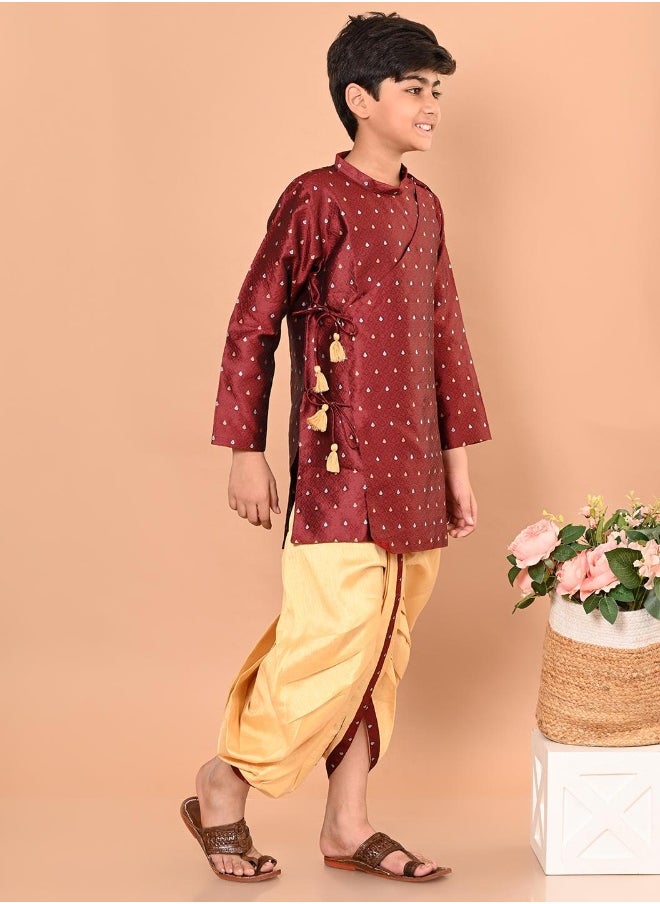 Kurta Dhoti Set with Jacket - pzsku/Z13AB31B0DAB80EE2695AZ/45/_/1725541950/c9b4e970-6dd1-4f99-9155-eb2c3696acfb