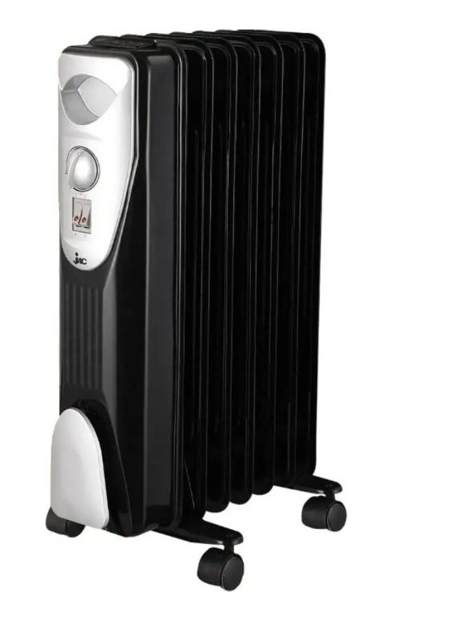 Jac Oil Heater, 11 Fins, 2000 Watt, Black NGH-3211B 