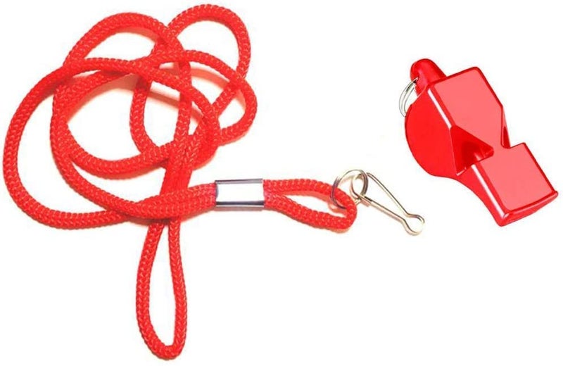 Gmefvr Referee Whistle High Sound use Multi Purpose Sports Games Pack of 2 (Multicolor Plastic High Sound) - Image 3