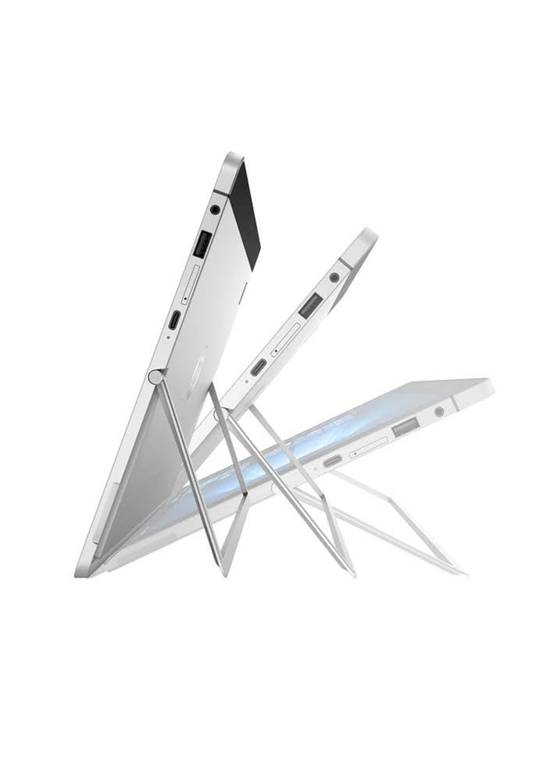 HP Renewed -Elite X2 1012 G1 Laptop With Full HD 12-Inch Display/Touch Screen /Intel Core M5-6Y57/8GbRAM/256Gb SSD/Intel UHD graphics/Windows 10/ English-Arabic Silver English/Arabic Silver - Image 2