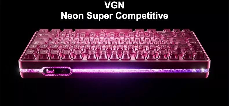 ز ن V  لوحة مفاتيح VGN Neon Super Competitive Edition - Image 1