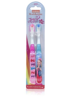 JoJo Siwa JoJo Siwa Manual Toothbrush, 2 Count (Pack of 1) 