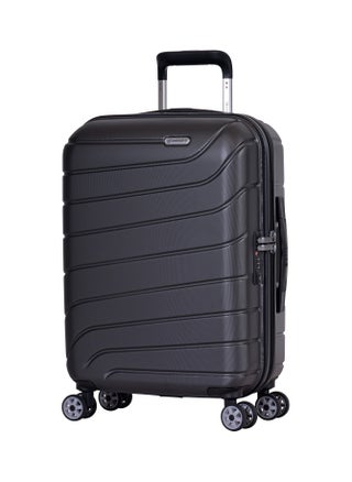Voyager Hard side Travel Case Luggage Trolley Makrolon Lightweight with 4 Quiet Double Spinner Wheels Suitcase with TSA Lock KH91 Dark Grey - pzsku/Z13AB64DD9C9D9C25E6D9Z/45/1746708265/3b767255-5eb1-4968-82c7-5d5d9c3b0acc