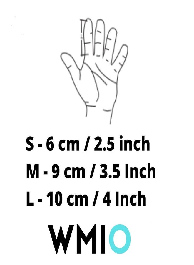 WMIO Finger Cot Splint Designed for injuries, fractures, or burns (Finger below 2.5 inches, S) - Image 2
