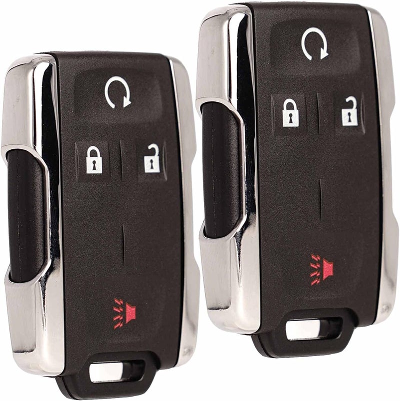 MechanMagic Machanmagic Key Fob Replacement for Chevy Silverado GMC Sierra 2014-2020 & Colorado Canyon 2015-2021 - 2 Sets - Image 1
