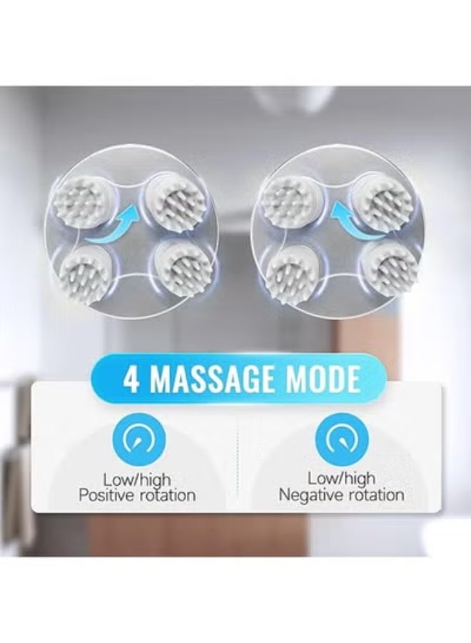 Cordless Electric Scalp Massager with Multiple Vibration Modes, Portable Head Massage Device for Relaxation, Scalp Care and Daily Stress Relief - Image 4
