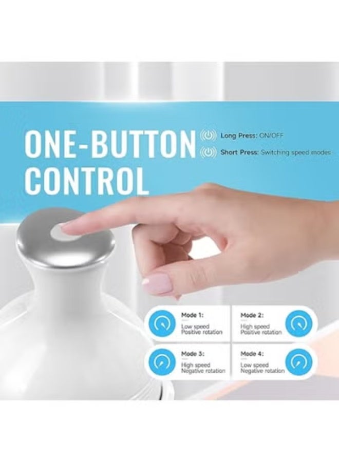 Cordless Electric Scalp Massager with Multiple Vibration Modes, Portable Head Massage Device for Relaxation, Scalp Care and Daily Stress Relief - Image 5
