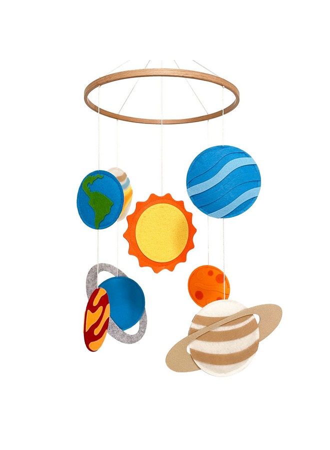 Vlokup Solar System Mobile For Crib Space Nursery Decor For Boys & Girls Baby Crib Mobile Nursery Mobile Baby Shower Set Space - Image 2