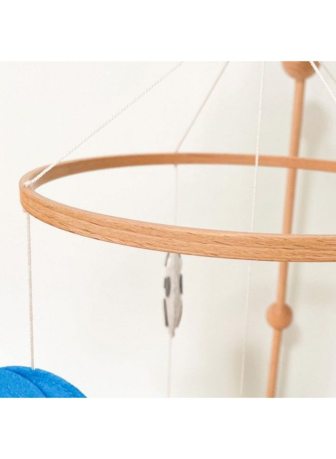 Vlokup Solar System Mobile For Crib Space Nursery Decor For Boys & Girls Baby Crib Mobile Nursery Mobile Baby Shower Set Space - Image 5