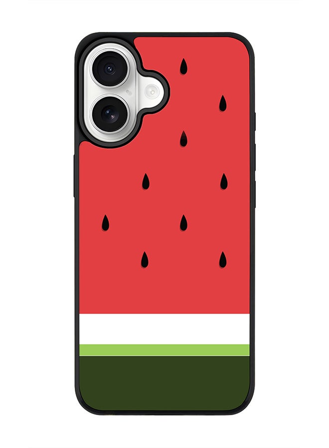 Stylizedd iPhone 17 Case, [Compatible with MagSafe] Slim Magnetic cover Phone Case iPhone 17 -Minimal Watermelon - Image 1
