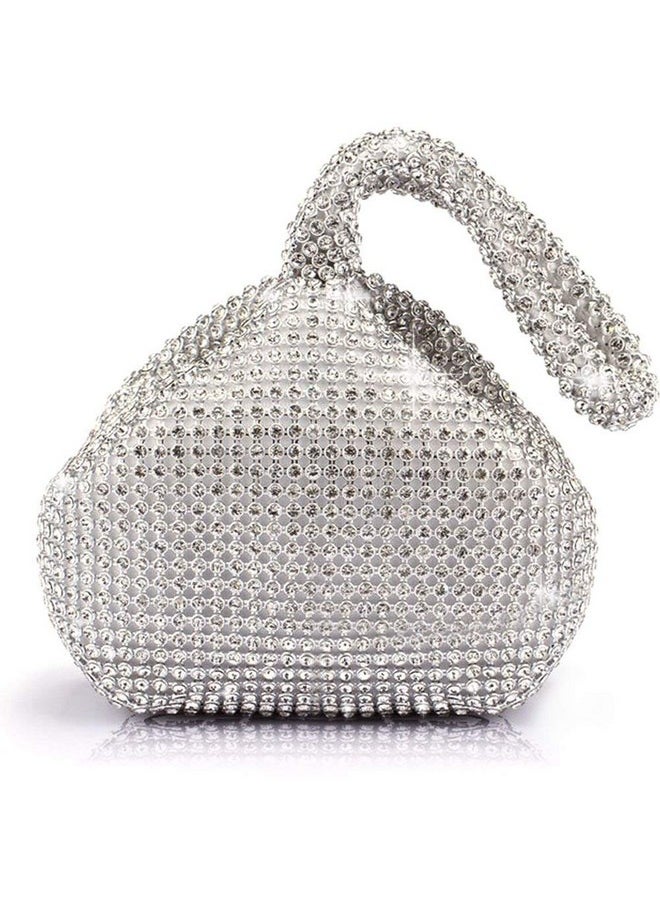 Fashion Women Rhinestone Trihedral Clutch Evening Bag Bling Zipper Wedding Purse - pzsku/Z13ABE3FAC5606AF1205AZ/45/_/1714991282/c820e3dd-6c53-41f3-8692-e37bcbffa64a