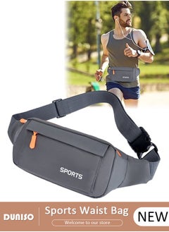 DUNISO Waist Pack for Men Women, Crossbody Waist Bag Pack Belt Bag for Travel Walking Running Hiking Cycling, Pouch Hip Bum Bag Chest Bag with Adjustable Strap For Gym Fitness Workout Travel Work Commuting  - Image 1