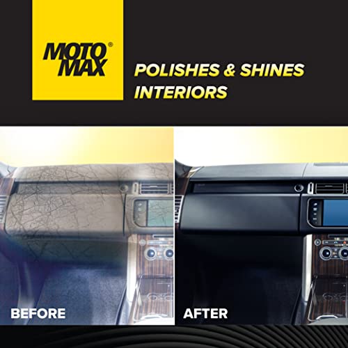 Motomax Dashboard Polish,100ml. Restore, shine dull dashboards. Protect from UV rays, cracking, fading & sun heat. Safe on tyre, rubber, plastic, vinyl parts - Image 5