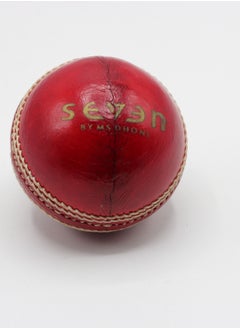Seven 7 Cricket ball Tournament Red Stitch Ball SEVEN MSD  - Image 3