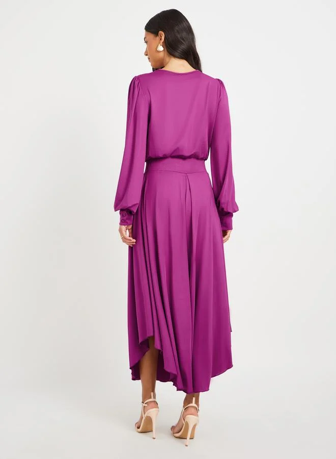 Take Two Balloon Sleeve Dress