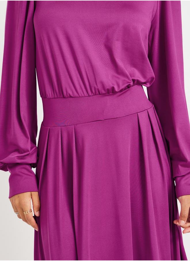 Take Two Balloon Sleeve Dress  - Image 4