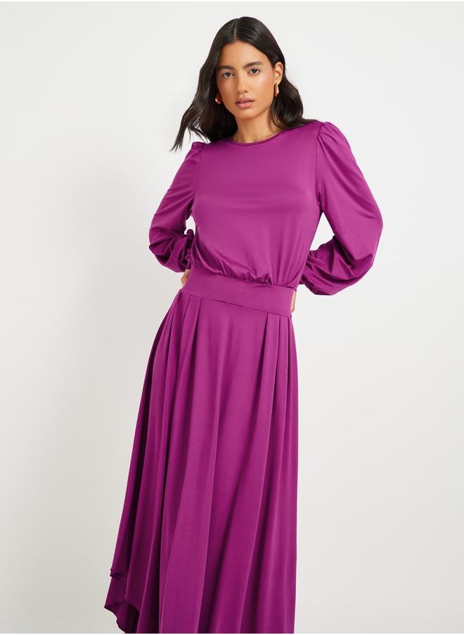 Take Two Balloon Sleeve Dress  - Image 3