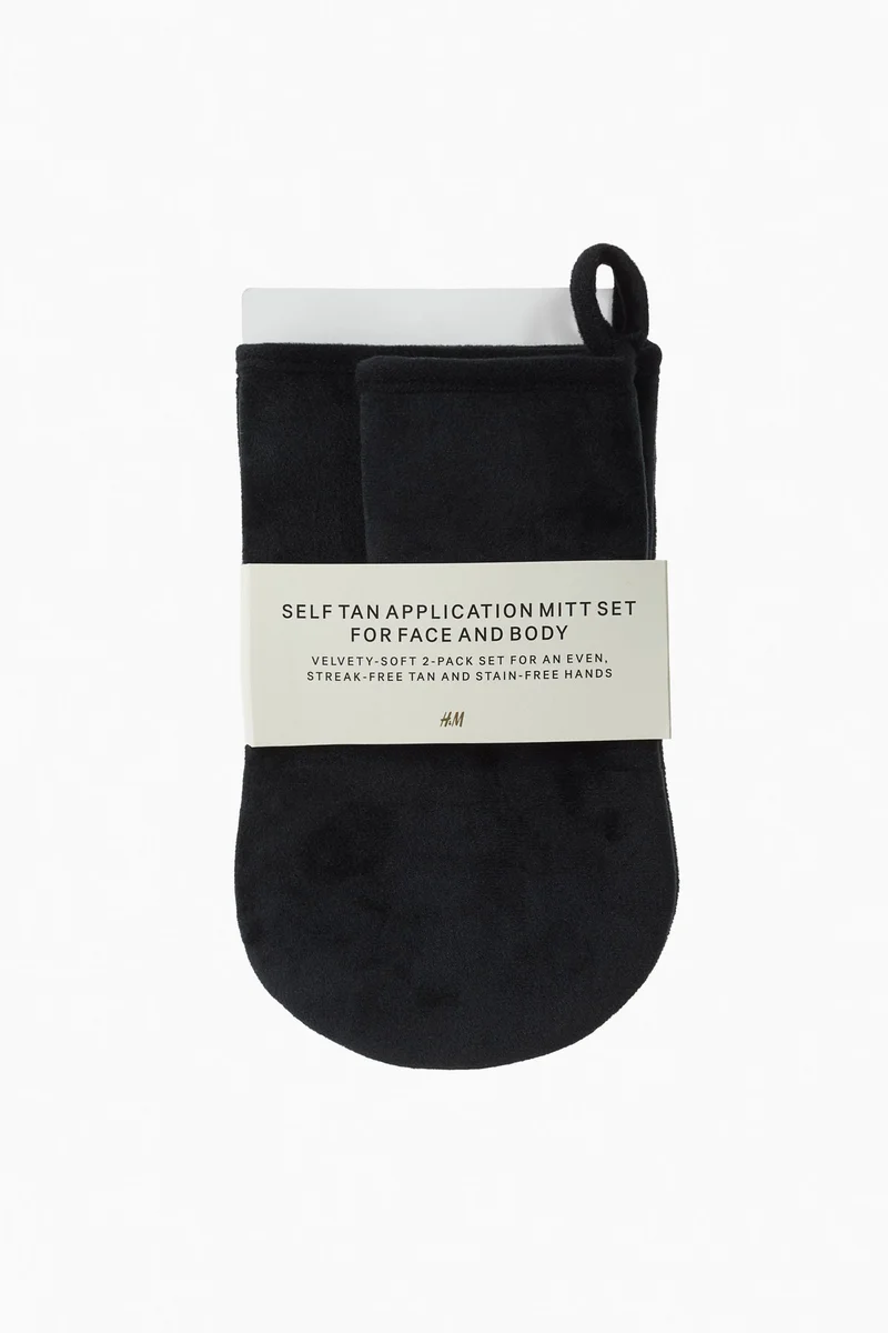 اتش اند ام قفازات للتسمير الذاتي للجسم والوجه