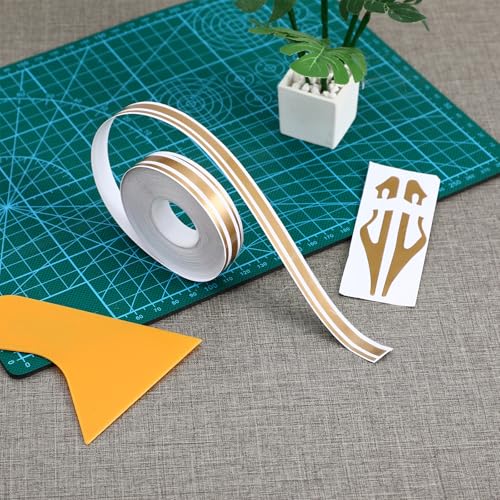 WINOMO 32 FT Car Body Side Stripes Auto Pinstripe Tape Decal Waistline Sticker for Suv Truck Camper Trailer - Image 4