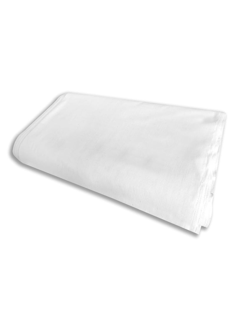MAINDAIS MAINDAIS Organic Muslin Cotton Cloth Strainer CheeseclothCraft Cheese Paneer Wrap ChapatiRoti Steam Momos Idlis Filter Yogurt Paneer Curd Cooking Baking HomeCloth3 Meter  - Image 1