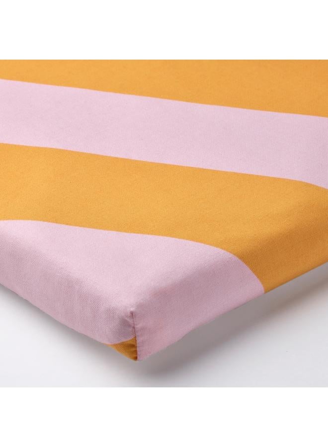 إيروريكس وسادة مقعد، وردي/أصفر، 90×50×3 سم - Image 4