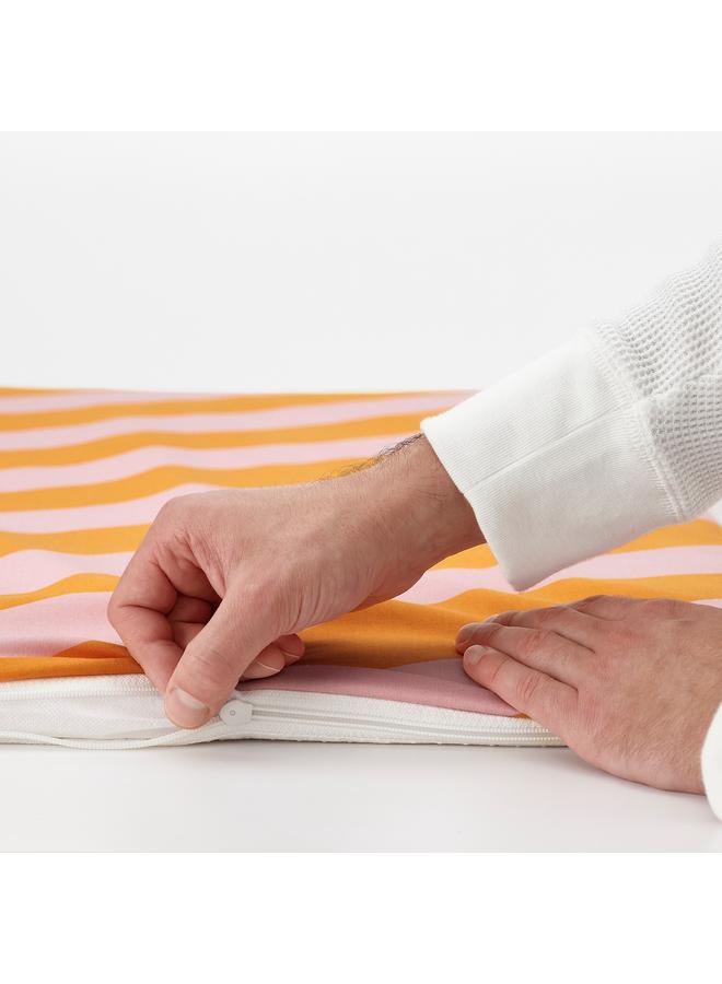 إيروريكس وسادة مقعد، وردي/أصفر، 90×50×3 سم - Image 3